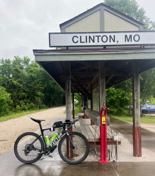 At the end of Ethan Ramsey's 2026 Katy Trail ride